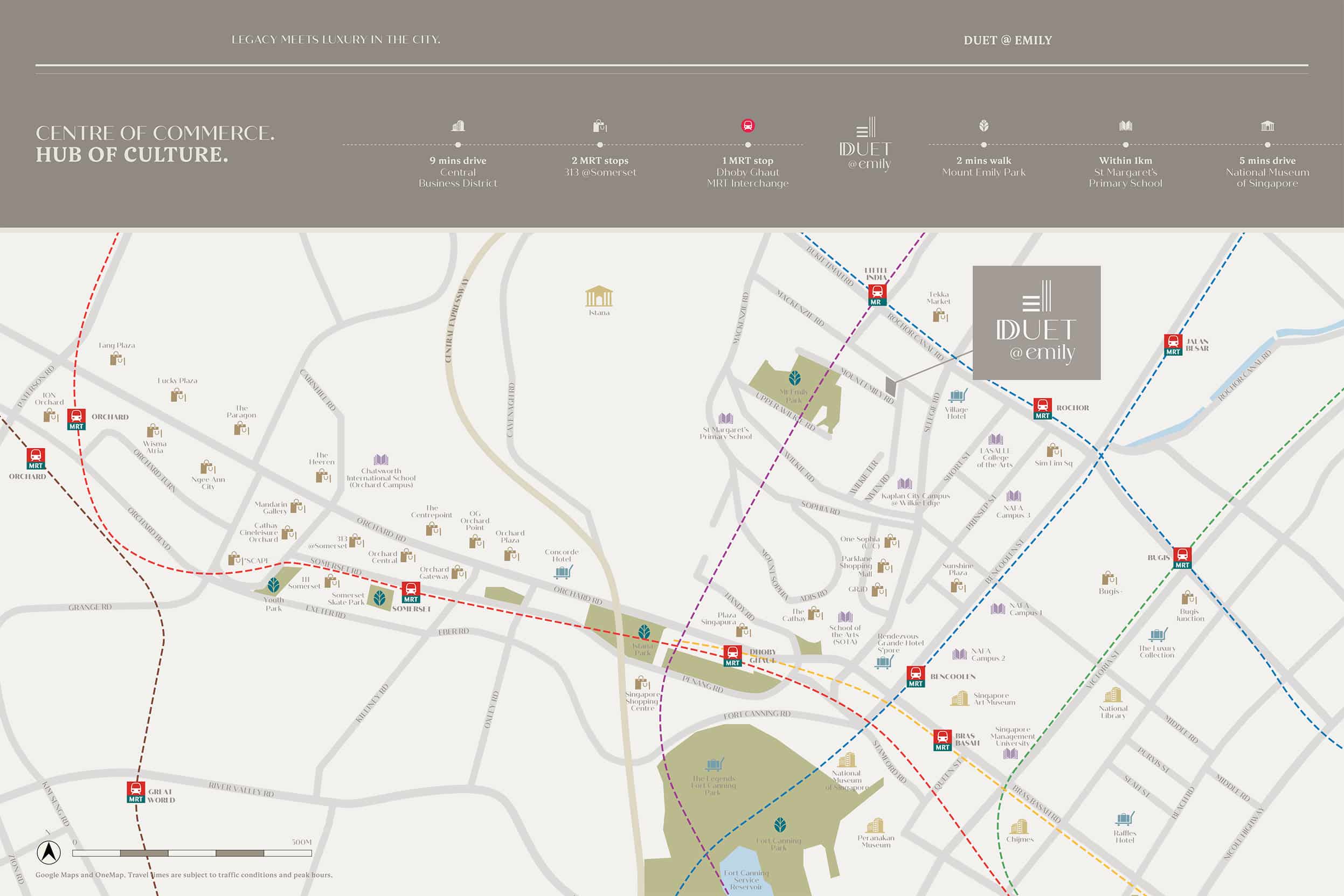 Duet @ Emily Location Map